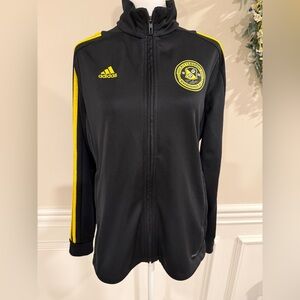 Adidas Traing Jacket with Pittsburgh   RiverHounds Crest Number 42 Size Medium
